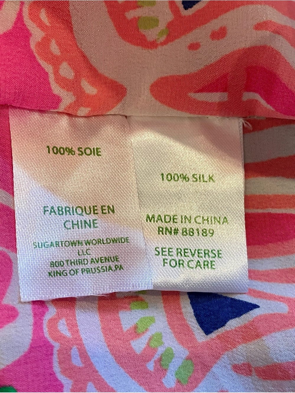 Lilly Pulitzer Atlin Silk Caftan Dress – Tiki Pink Bird of Paradise – S/M - Picture 10 of 16